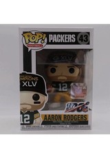 Funko Pop Aaron Rodgers Green Bay Packers Super Bowl Champ Football NFL