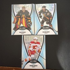UD NHL TRADING CARDS - CALGARY FLAMES: AYDAR SUNIEV, DUSTIN WOLF & NAZEM KADRI