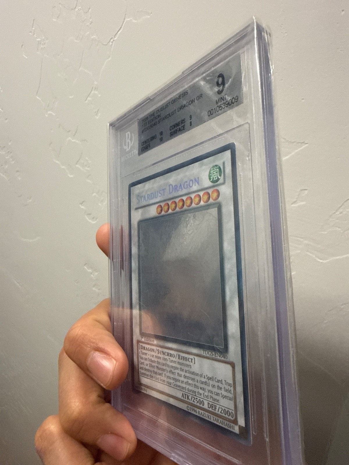 Stardust Dragon Ghost Rare 1st edition BGS 9 view 4