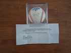 Rawlings Chipper Jones Autographed 1995 World Series Baseball Ross's Rookies COA