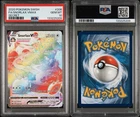 Pokémon TCG Snorlax VMAX H206/202 Sword & Shield Rainbow Secret Rare PSA 10