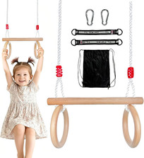 Altalena Da Giardino per Bambini,Seggiolino Altalena Bambini Altalena Legno Anel