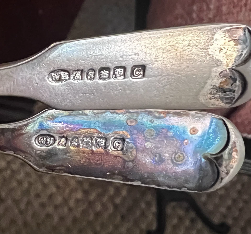 Antiguo Art Nouveau Sheffield Plato de Plata Huevo Taza Soporte FRANCIS HOWARD Foto 2 de 4