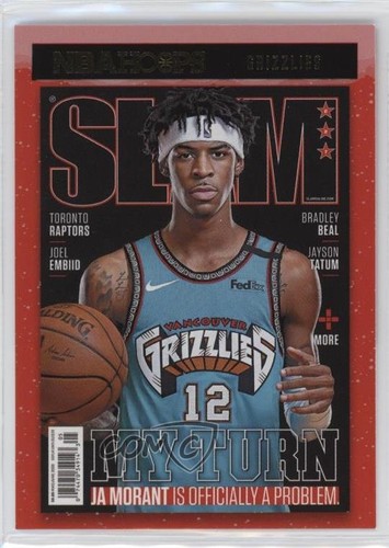 2020-21 Panini NBA Hoops Slam Winter Ja Morant #18 1ds5