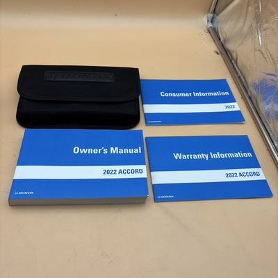 #ad 2022 Honda Accord Owner’s Manual Warranty Information With Case Included $42.75