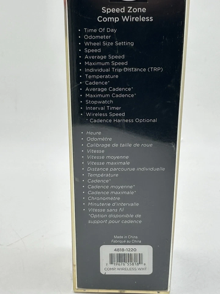 Specialized Speedzone Elite Comp & Cyclocomputer Wireless White - Image 4 of 4