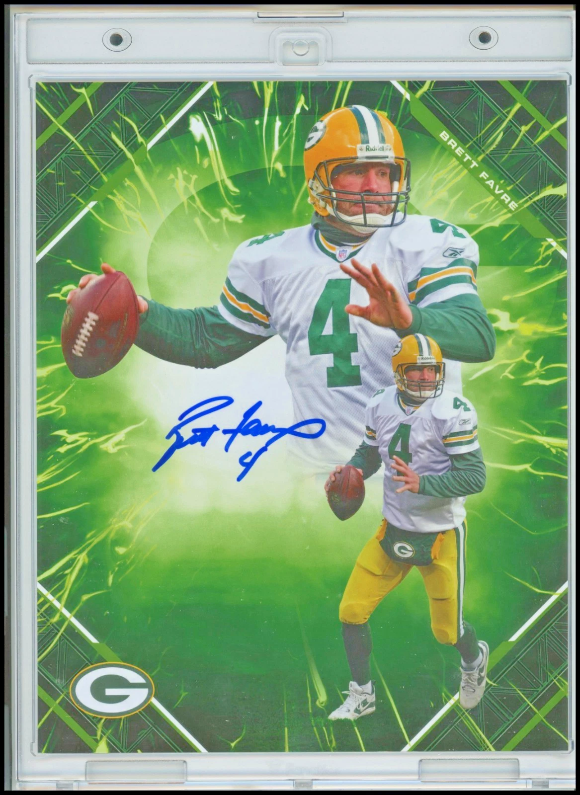 2025 Fanatics Emanate Brett Favre Green Bay Pac...