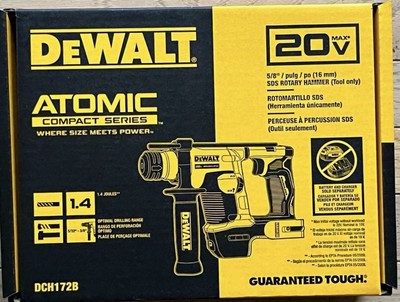 ATOMIC 20V MAX Cordless Brushless Ultra-Compact 5/8 in. SDS Plus Hammer Drill (T