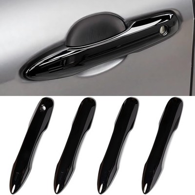 No Adhesive Snap-on Car Door Handle Cover Protector Compatible for Toyota 2018-2