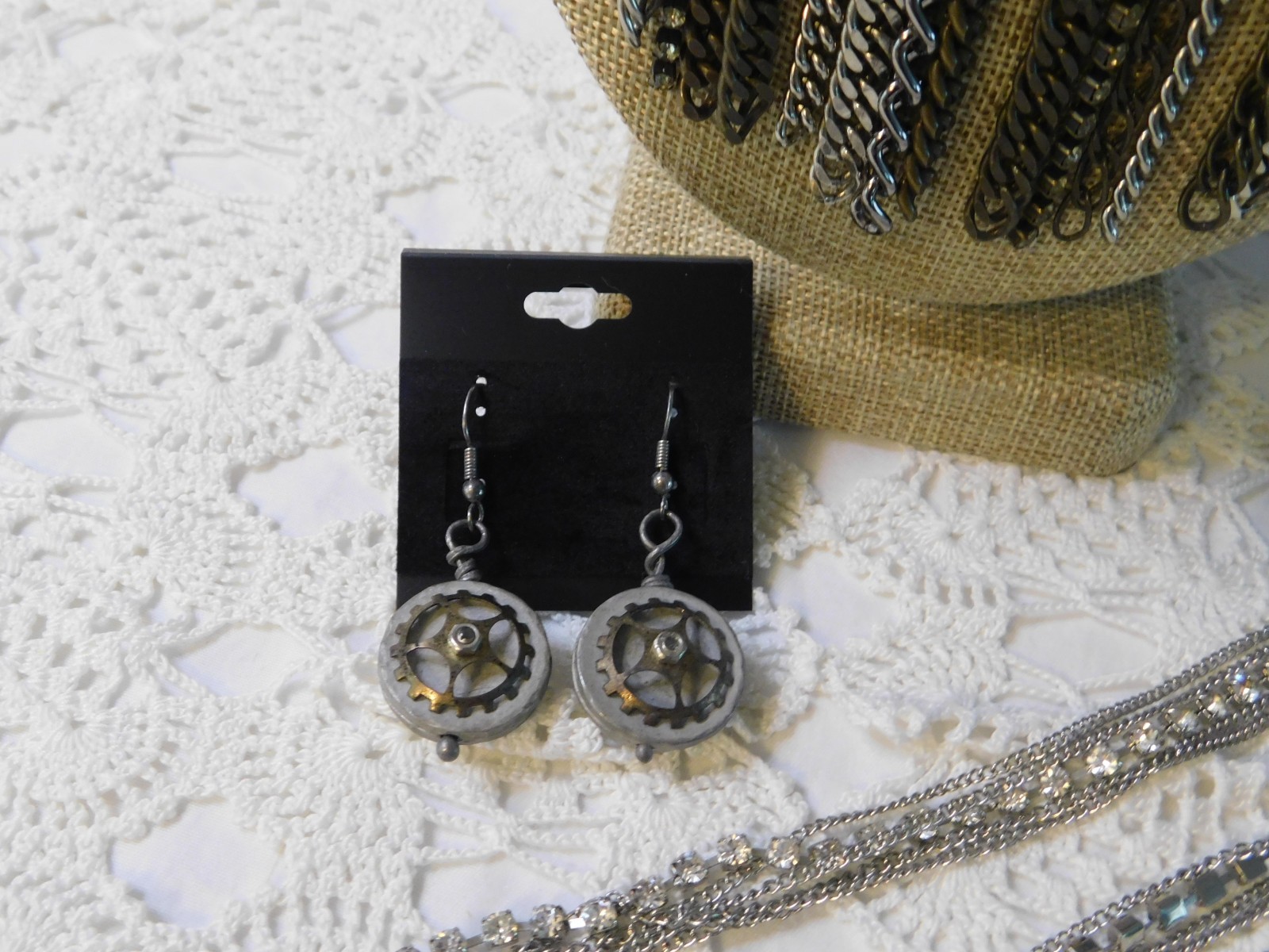 Camilla James Designer Statement Multi Chain Crys… - image 3