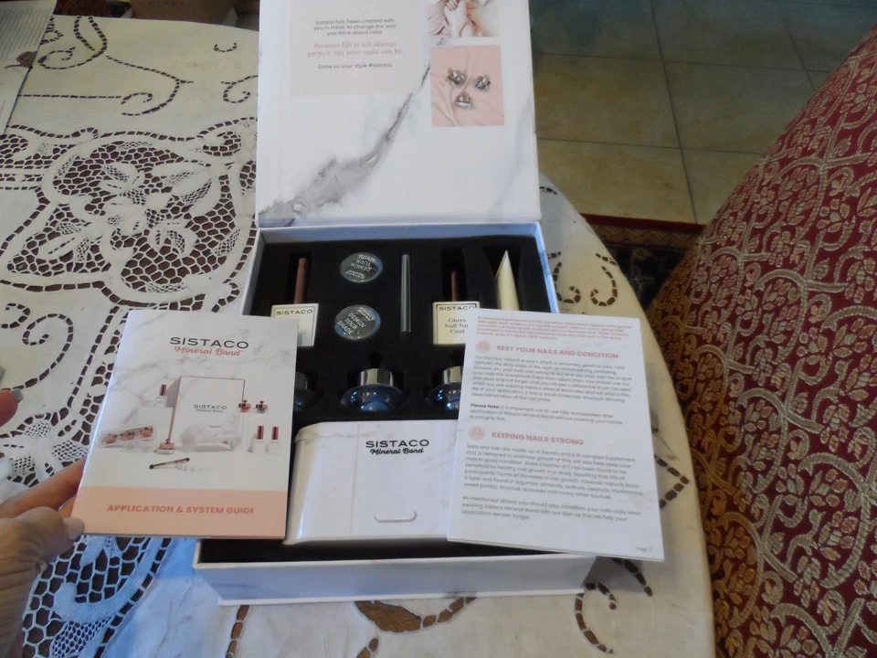 Novo kit de esmalte Sistaco Mineral Bond Stard - Imagem 2 de 4