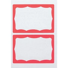 Advantus Color Border Adhesive Name Badges (avt-97189) (avt97189)
