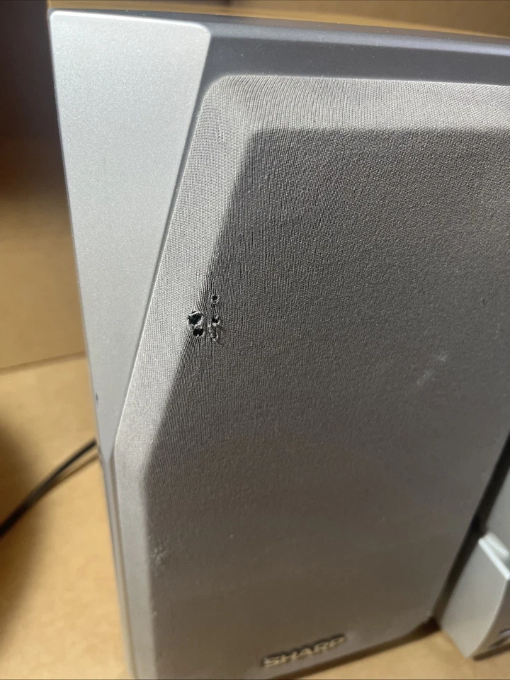 Sharp MD-MX10 MD COMPACT COMPONENT SYSTEM + 6 SHARP MD80 Cd Player TESTED - Image 4 of 4