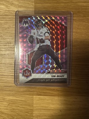 Tom Brady  2021 Panini Mosaic 33/49 Prizm Purple Buccaneers 6287