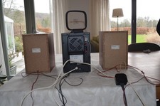 micro hifi system suitable for shelves. Good condition. Fully working. 