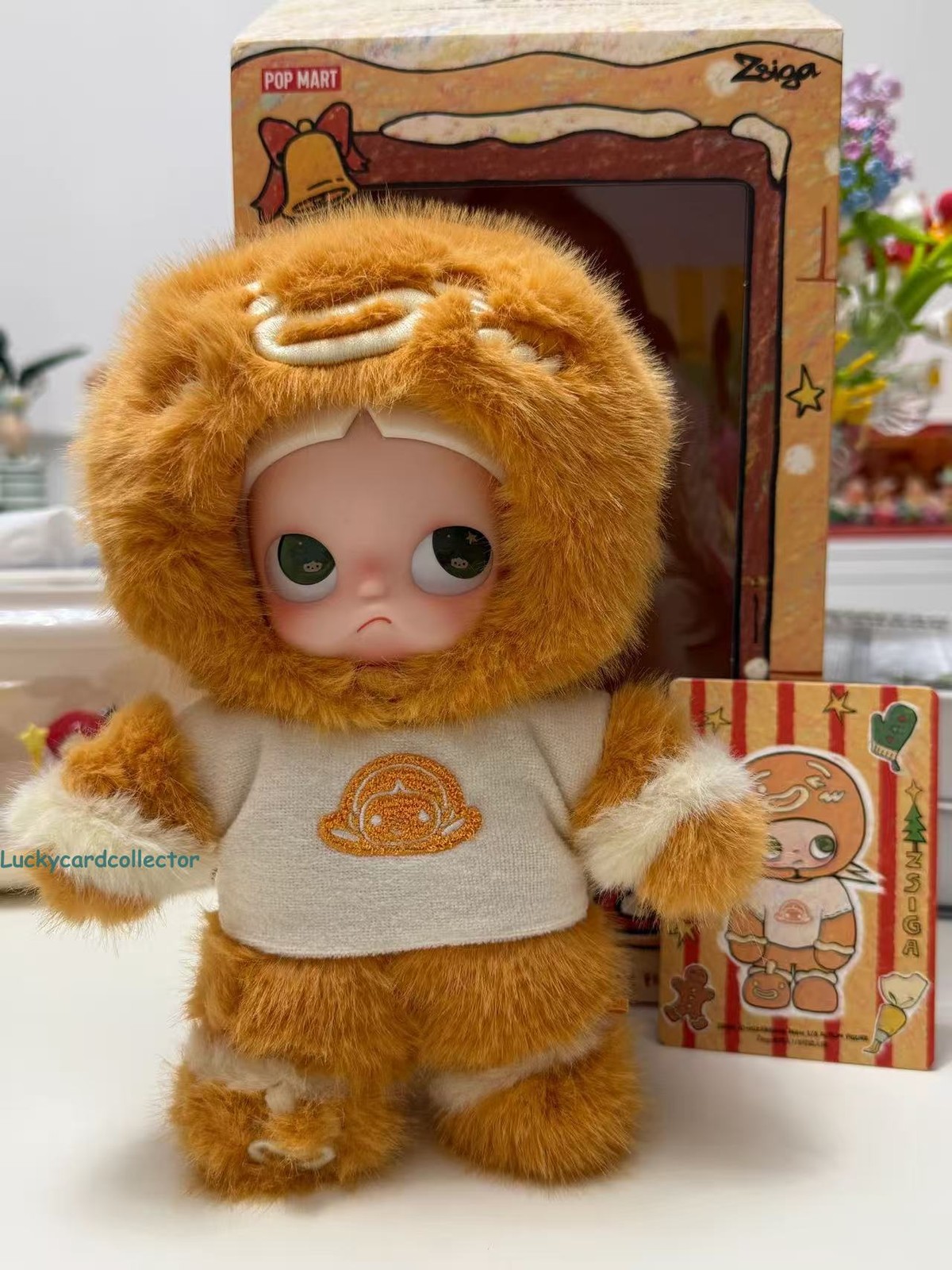 Authentic Zsiga Gingerbread Man 1/8 Action Figures Toy Hot Gift Sealed