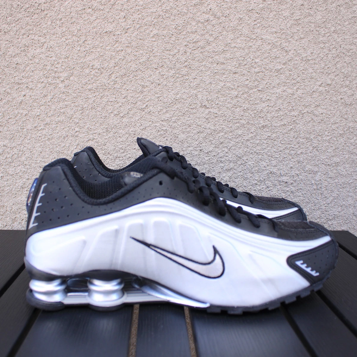 Nike Shox R4 Black Silver for Sale | Authenticity Guaranteed | eBay