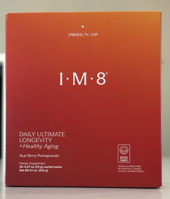 #ad IM8 Daily Ultimate Longevity Healthy Aging 30 0.27 oz Packs Exp. 8 27 Sealed $66.49