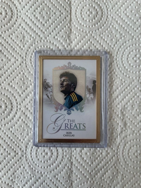 Futera Unique Iker Casillas Goldrahmen 1/1