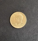 1964 Kennedy Half Dollar 90% Silver Circulated Coin United States