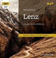 Lenz, 1 Audio-Cd, 1 MP3 | Georg BüChner | Deutsch | Audio-Cd | 53 Min. | 2019