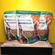 NEW Dr. Marty Nature's Blend Freeze-Dried Raw Dog Food 48oz Total  (3) 16oz Bags
