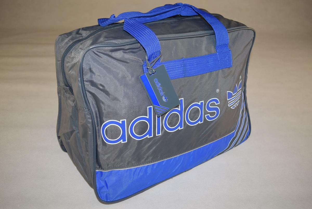 Adidas Schulter Tasche Sport Duffel Bag Zaino Sac Vintage Deadstock 1989 NEU NEW