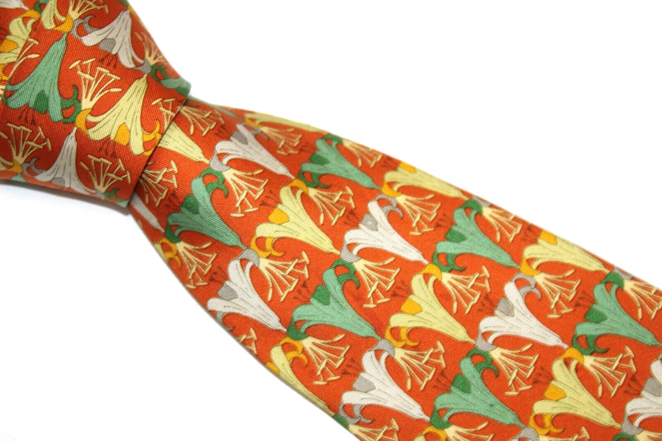 Corbata de seda NAZARENO GABRIELLI F44144 Foto 3 de 4