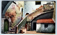 TAORMINA - Cortile Palazzo Corvaja - ITALY Postcard