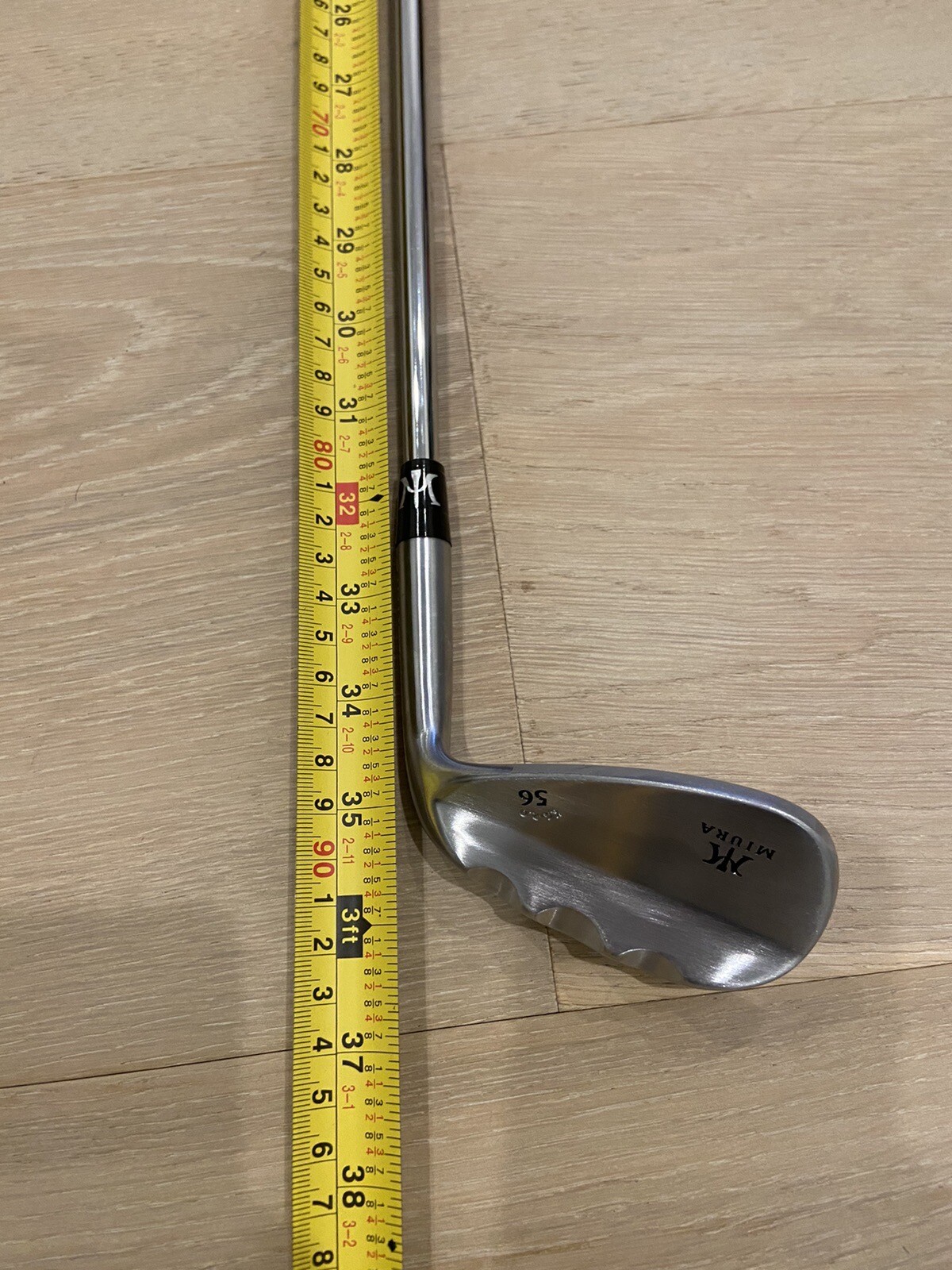 Miura 1957 K-grind 2.0 Wedge set 52&deg;, 56&deg;, 60&deg; Dynamic Gold Spinner Wedge Shaft