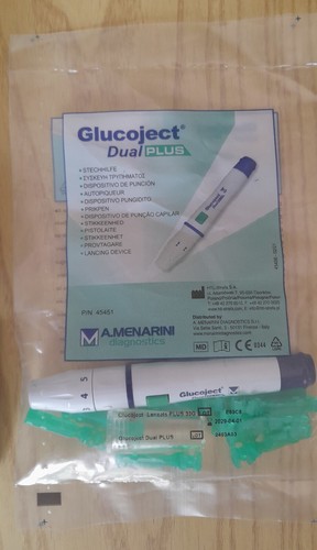 175 lancette pungidito Glucoject Plus Extra 33G Menarini 25x7 scatole - Foto 2 di 6