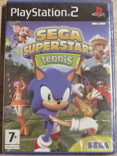 Sega Superstars Tennis - PAL - PlayStation 2 PS2 Sony Sega