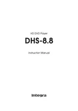 Onkyo DHS-8.8 DVD Player Owners Manual