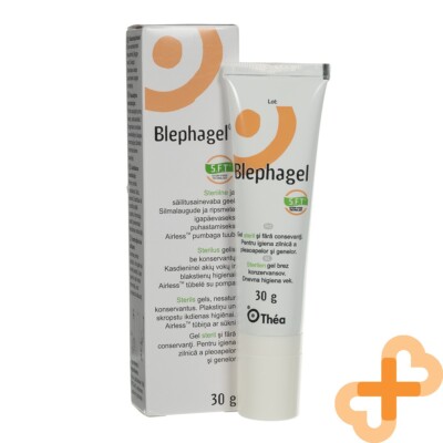 BLEPHAGEL Reinigungsgel Für Augenlinsen Und Lider Steril 30g Hygiene Pflege