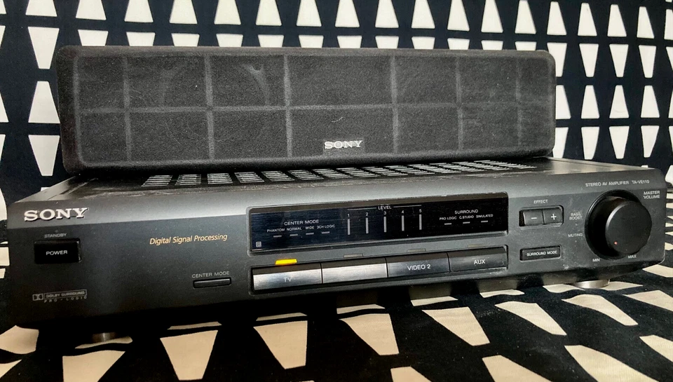 Sony TA-VE110 Amplificatore AV Stereo Home Cinema 5.1 + speaker Sony SS-CN35 - Immagine 4 di 4
