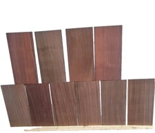 10 Pcs, East Indian Rosewood Guitar Headplate 200x100x4 mm - Free US Shipping