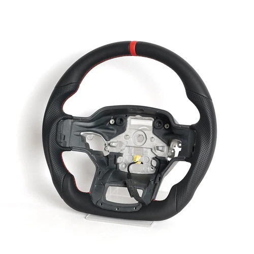 Full Leather Sport Steering Wheel with Heated For 2021-2024 Ford F150 Raptor - Picture 14 of 14