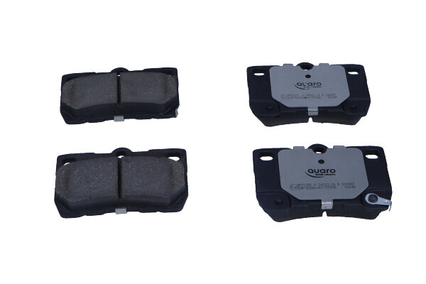 Quaro QP7125C Bremsbelagsatz, Scheibenbremse Hinterachse FÜR Lexus Toyota-image
