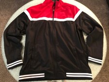 Vintage 80s Track Jacket Full Zipper Retro Breakdancing