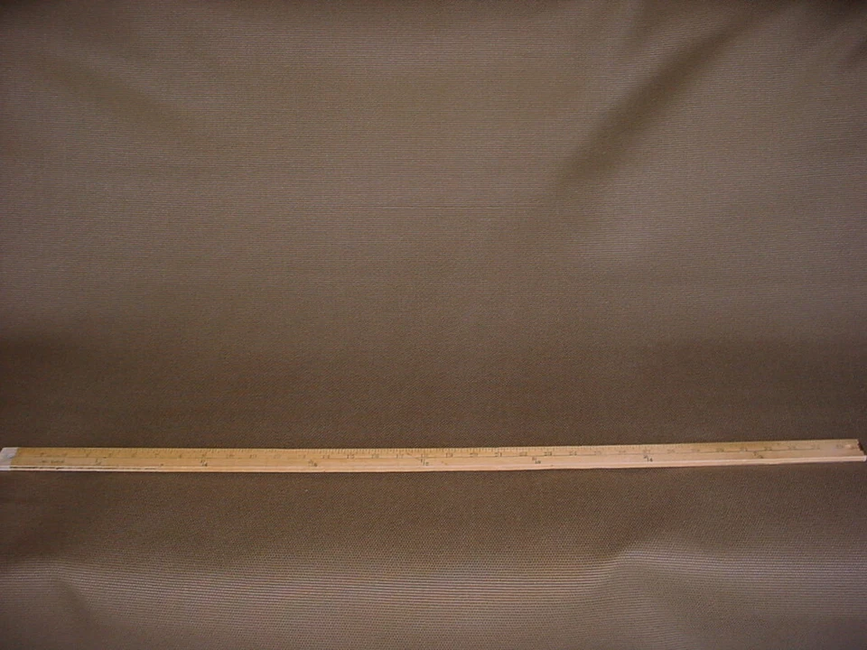 Tela de tapicería de algodón chocolate tejido Hollins 8-1/2 años Ralph Lauren LCF64287F Foto 4 de 4
