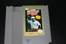 NES Nintendo Lee Trevino's Fighting Golf Complete w Box CIB Tested Authentic RAR