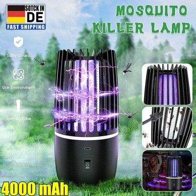 Moskito Killer Insektenvernichter Elektrisch LED Insektenlampe Mückenfalle UV DE
