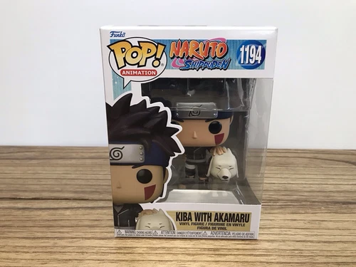 Funko Pop! Vinyl: Naruto Shippuden - Kiba With Akamaru #1194 W/Pop Protector