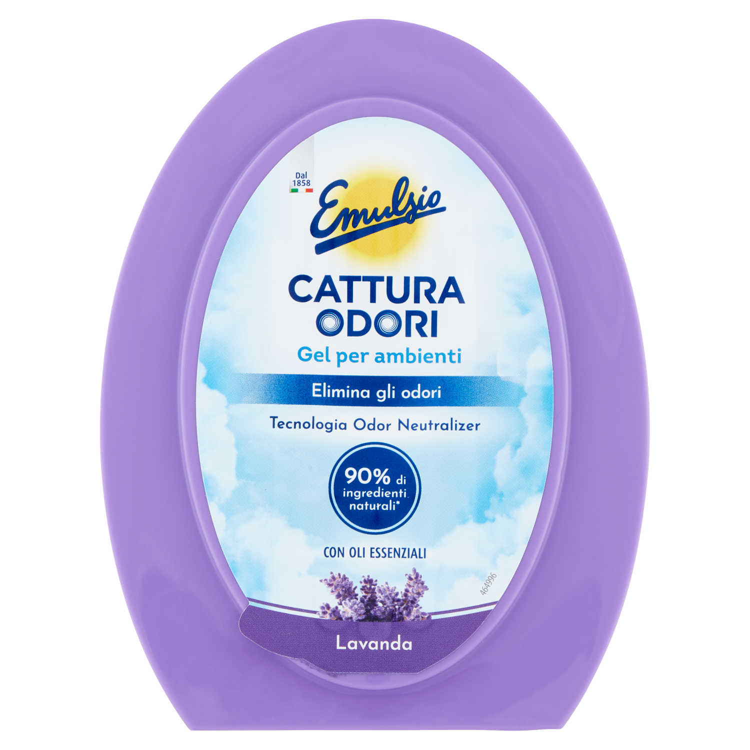 Emulsio Cattura Odori Gel per ambienti Lavanda 150 g - 3 PEZZI
