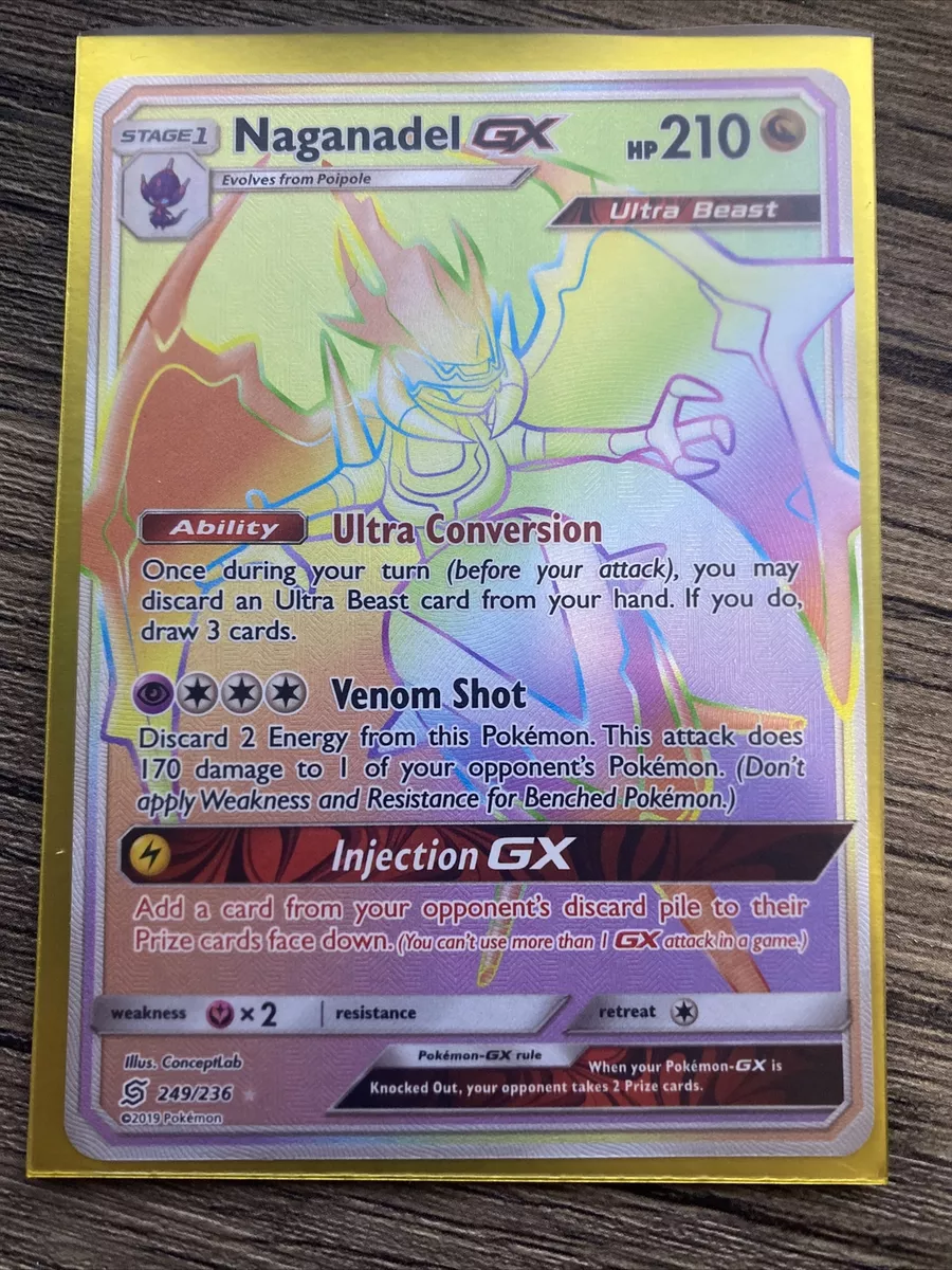 Naganadel-GX UNM 249  Pokemon TCG POK Cards