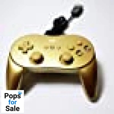 Classic Controller Pro - Gold für Nintendo Wii/Wii-U - [ohne Handbuch oder Umkarton]