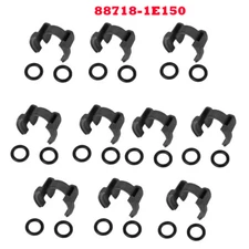 10 Set A/C Condensor Hard Line Lock Clamp Clips 88718-1E150 For Toyota 2018-2022