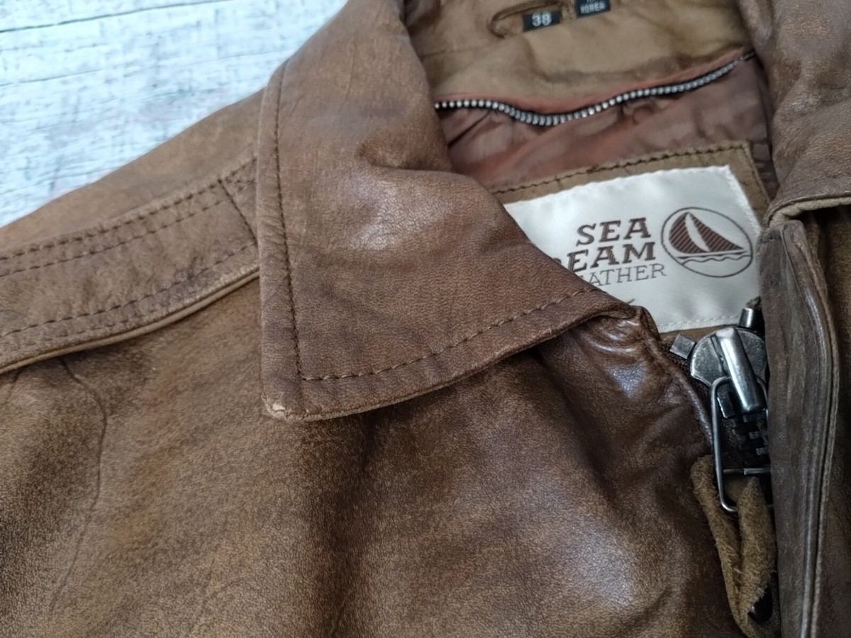 <イタリア製> 90s vintage rum leather jacket s-l1200.png