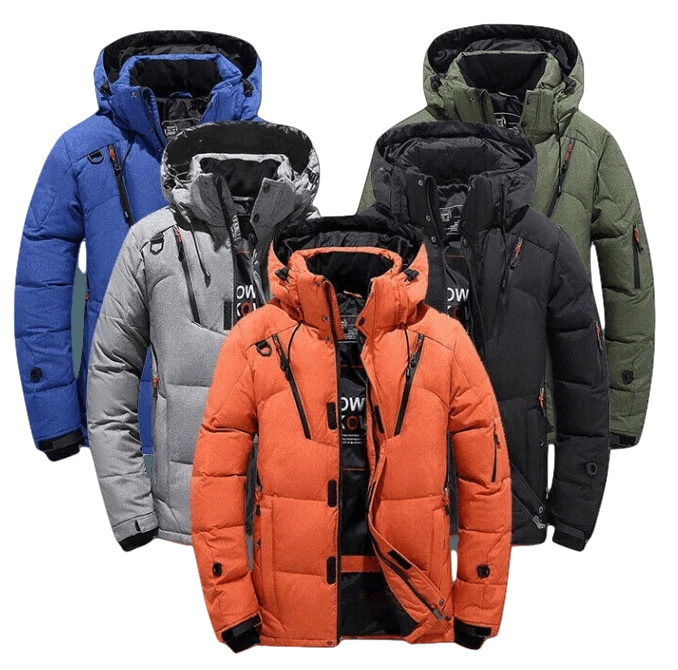 MENS Winter Warm Quilted Parka Duck Down Jacket Padded Bubble Puffer Hooded Coat
Opens in a new wind