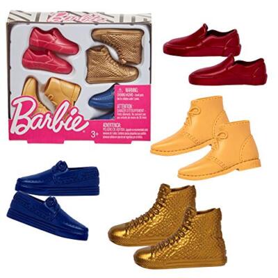 Barbie Mattel Toys   GNJ69 Ken's Schuhe 4er Pack